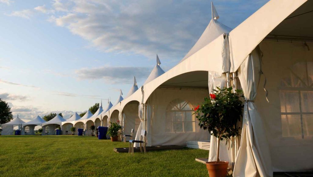 Rent tents for events
