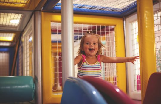 Inflatable facility for children2